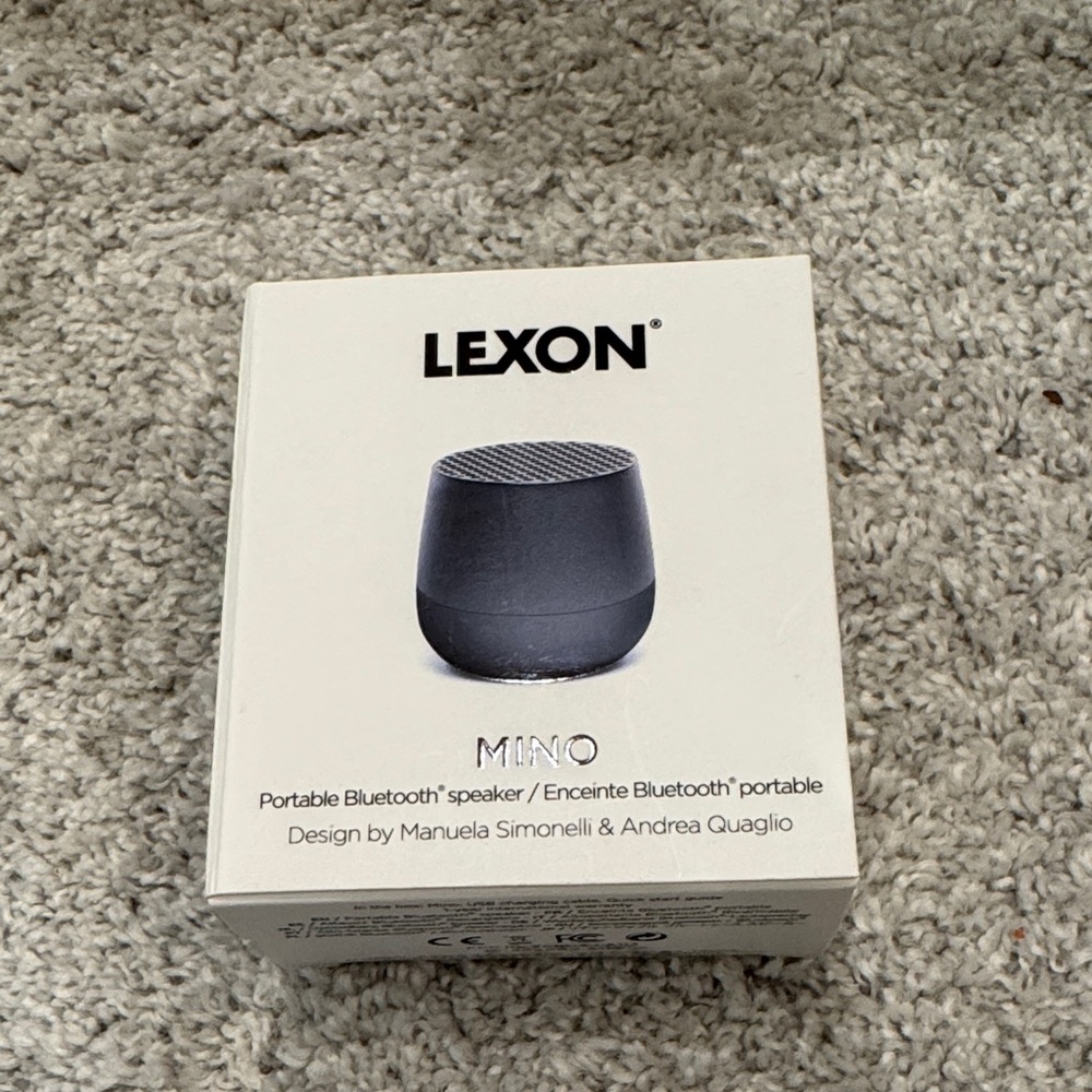 Mino Portable Bluetooth Speaker - Black